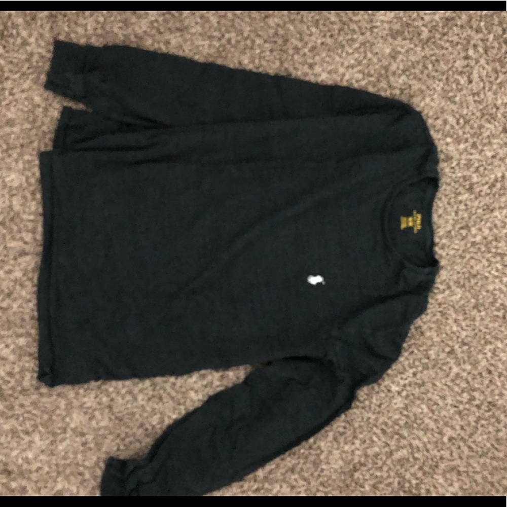 Ralph Lauren Black Medium Classic Fit Long Sleeve